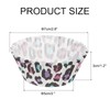 sourcing map 100 Pcs Cupcake Liners, Muffins Paper Baking Cups