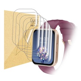 LYSANDRA Compatible for RUIMEN D1 Smart Watch 1.85", [6 Pack] Full Coverage TPU Clear Film Compatible for RUIMEN D1 Smart Watch 1.85" Smartwatch [6 Pack]