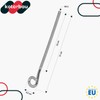 KOTARBAU Set of 2 swing hooks, screw hooks, M12, 310