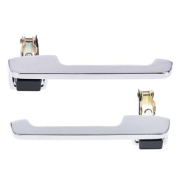 Auto Parts Avenue APA Replacement Front Exterior Door Handle for 1980-1997 F150 F250 F350 Pickup 1980-1996 Bronco Pair FO1311104 FO1310104