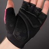 Chiba Solar Cycling Gloves Short Black / Pink 2021 Size: