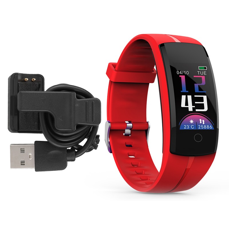 HD Screen Waterproof Smart Bracelet Weather Forecast Sports Reminder Sleep