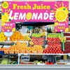 Lemonade Stand Supplies 3x10 ft Lemonade Stand Banner with Order