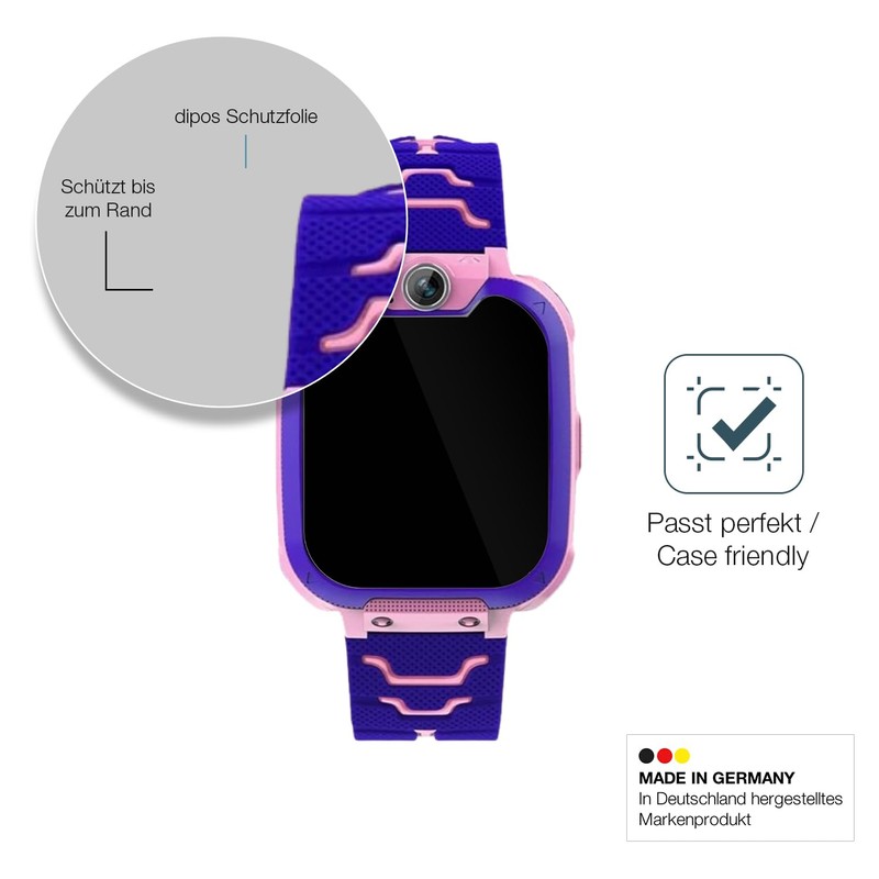 dipos I 2 x Screen Protector 9H Clear Compatible with