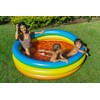 Poolcandy Inflatable Party Sunning Pool, Rainbow