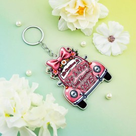 VIESUJI Wedding Gifts for Couples 2025 Bridal Shower Gifts for Bride Mr & Mrs Keychain Just Married Gift Wedding Gift for Newlyweds First Christmas Married Ornament Engagement Ornament