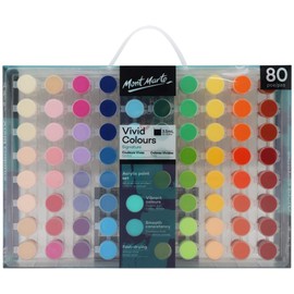 MONT MARTE Vivid Colors Acrylic Paint Set - 80pc