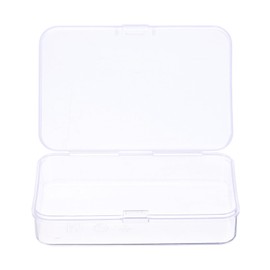 sourcing map Component Storage Box 3.35" PP Electronic Organizer Box with Cover Hardware Containers Tools Boxes for Small Accessories