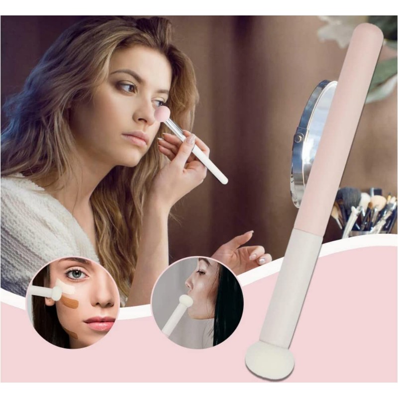 YFFSFDC Concealer Brush Makeup Sponge Brush, Naturally Hide Stains, Wet
