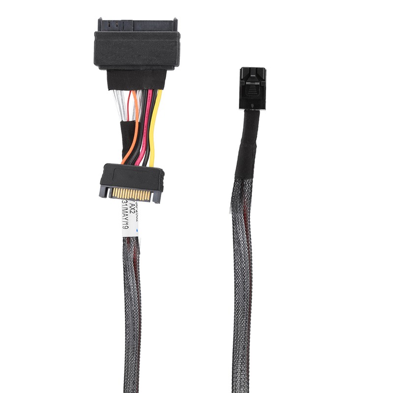 Mini SAS SFF-8643 to SFF-8639 U.2 4CH Connector Wire Cable