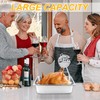 3 Pack Full Size 4 Inch, 6 Inch Hotel Pan