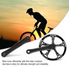 Bicycle Crank Chainring Set 45T 47T Crank Chain Set Bicycle