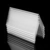 Risedot 12 Pack Acrylic Name Plates for Desks, Horizontal Slant