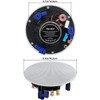 Herdio 320 Watts 2 Way Flush Mount Ceiling Speakers 4