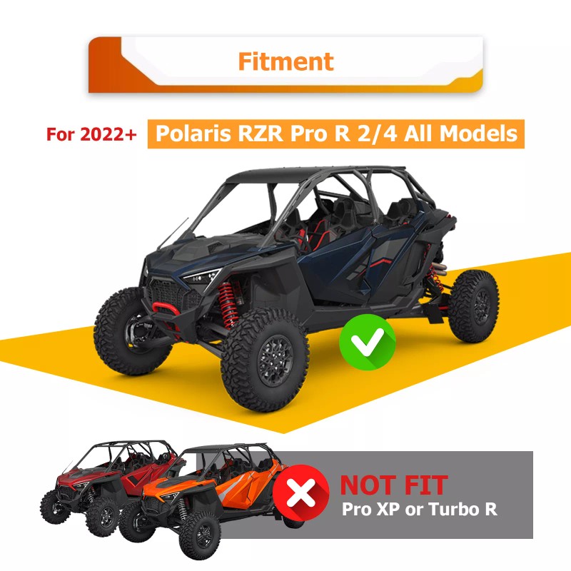 RI For Polaris RZR Pro R/R 4 No Drill 32"