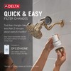 Delta Clarifi Brushed Gold Premium Shower Filter Attachment Removes Chlorine