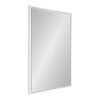 Kate and Laurel Evans Modern Framed Floating Wall Mirror, 24"