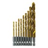 Bosch TI9IM 9 Pc. Impact Tough™ Titanium Nitride Coated Drill