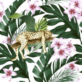 20 Cocktail Napkins Leopard in the Jungle 25 cm