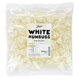 Just Treats White Humbugs 500g Share Bag