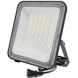 MAGOKORO LED Floodlight, 30W, 3900 LM, Daylight, Outdoor, IP66, Waterproof, Heavy Rain, Work Light, 100 V, Free Adjustment, Outside Light, High Brightness, Energy Saving, 120° Wide Angle, Outdoor