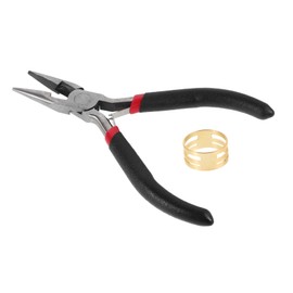 VILLFUL 1 Set Jewelry Pliers Tool Kit Compact Needle Nose Pliers for DIY Projects Durable Material for Jewelry Making Crafts and Repairs Portable Design for Easy Storage