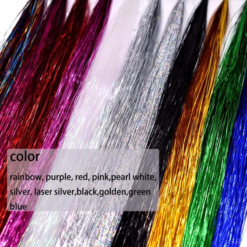 Phad Fishing 10 Random Colors 0.28mm in Width Flash Line