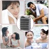 TMVOK Hand Towels, Set of 6, Solid Color, Stylish, 100%