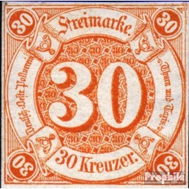 Thurn and Taxis 25 with hinge 1864 Paragraph (Stamps for collectors)