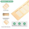 2-Pack Door Vents for Interior Doors, 8 x 3 Inch/