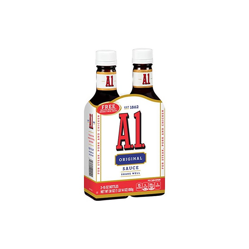 A.1. Original Steak Sauce (15 oz Bottles, Pack of 2)