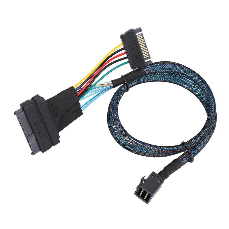 SAS Cable SFF8643 to SFF8639 15P Power Line MINI Server