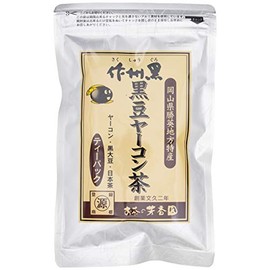 Katsuei Agricultural Cooperative Black Bean Yacon Tea Tea Pack, 0.2 oz (5 g) x 15 Bags