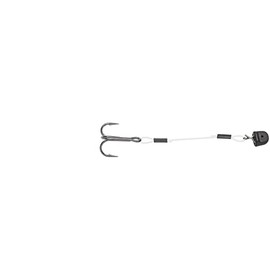 VMC Quik Strike Trailer Treble Hook 2" Black Nickel #10