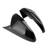 maXpeedingrods Gloss Black Side Mirror Cover Caps Set for Honda