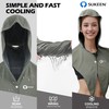 Sukeen Cooling Hoodie Towel, UV Protection Cooling Towels for Neck