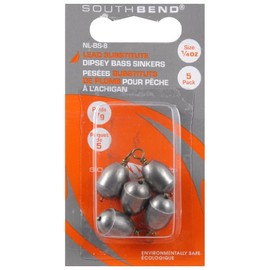 South Bend Non-Lead Dipsey Bass Cast Sinker - 1/4 oz.