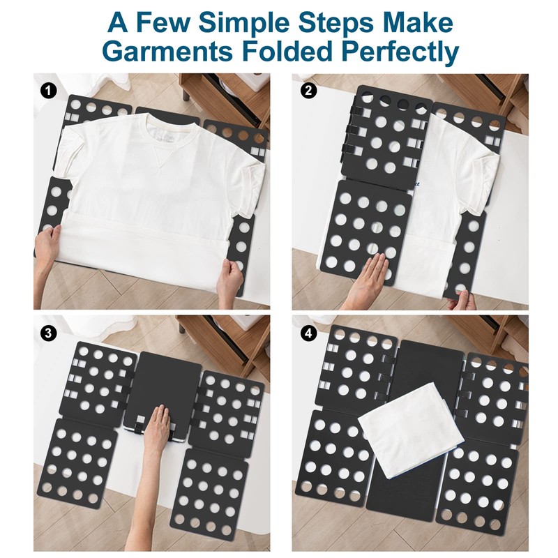 Geniusidea Shirt Folder Clothes Folding Board Laundry Room T Shirt