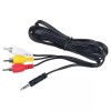 Unbranded 3RCA Male to 3.5mm Male Cable 3ft Adapter Audio