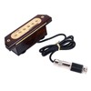Soundhole Pickup Punching Free Acoustic Guitar Volume Tone Control Instrument