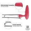 Asdirne Apple Corer, Apple Corer Remover with ABS Handle, Serrated