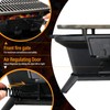 ORALNER Cast Iron Hibachi Grill, Portable Tabletop Grill with Double-Sided