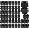 Gebildet 50Pcs Cable Gland, PG7 Plastic IP68 Waterproof Adjustable 3-6.5mm
