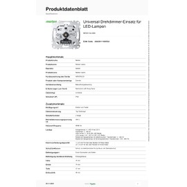 Merten MEG5134-0000 LED Dimmer Switch