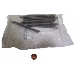 Unbranded Threaded Steel Studs, Uncoated RH, 1/4"-20 x 4.50" Length, Pkg of 25 Pcs