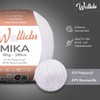 Wollidu Mika Knitting and Crochet Yarn, 51% Polyacrylic, 49% Cotton,