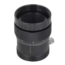 Astronomical Telescope Helical Focuser,Aluminium Alloy 1.25inches Inner T Interface Double Helical Focuser High Precision 10mm Focusing Stroke for Astronomical Telescope