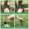 Peakloong 32Pcs 15.74 inch Tree Straps for Staking with Grommet