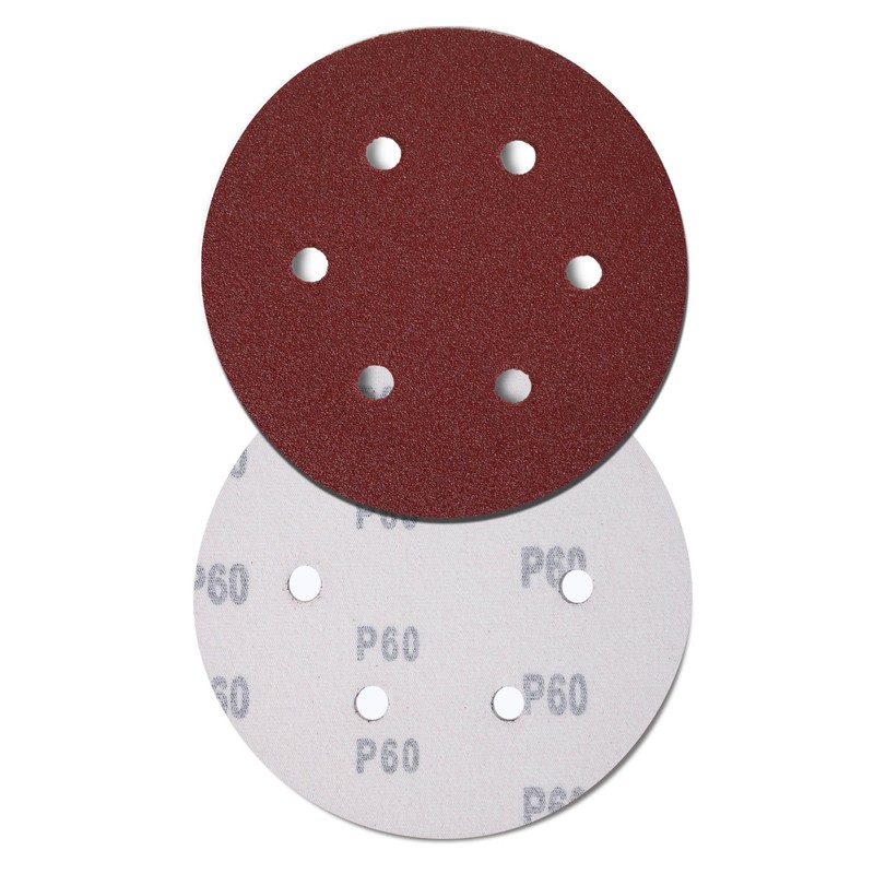 RODOPI RedDevil Sandpaper 150 mm Velcro Sanding Discs Grit 40-320
