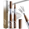 MOTIBACK Eyebrow Pen - Waterproof Brow Pencil with Angled Brush,